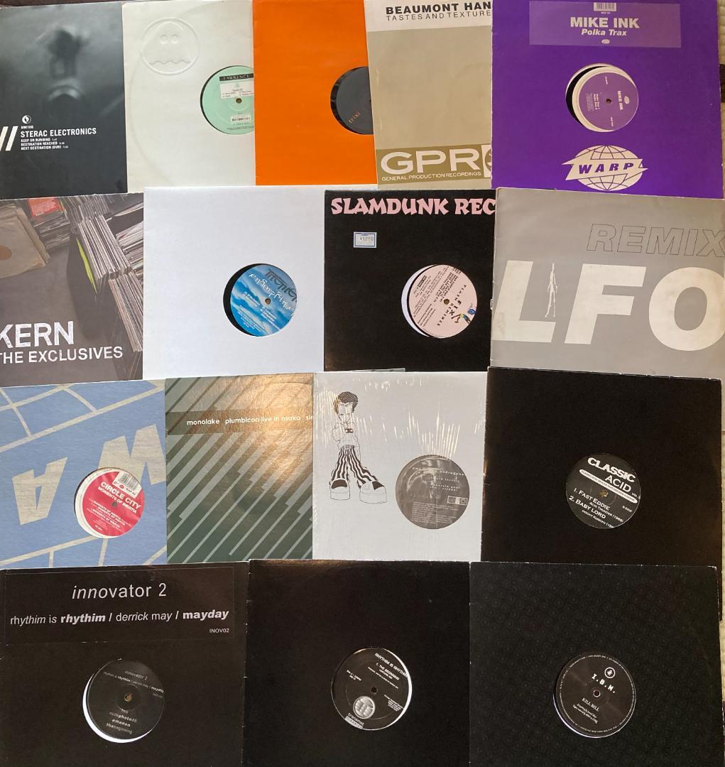 テクノ　ハウス　レコード　16セット