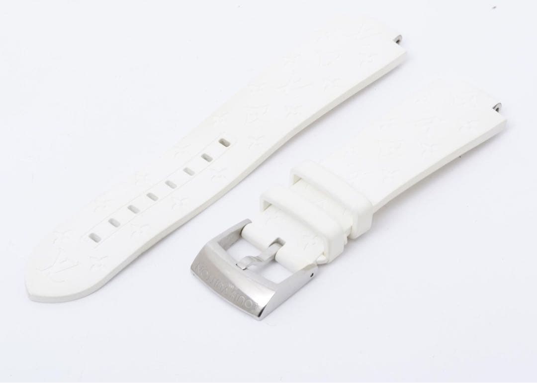 ルイヴィトン　時計用ベルト　白　美品