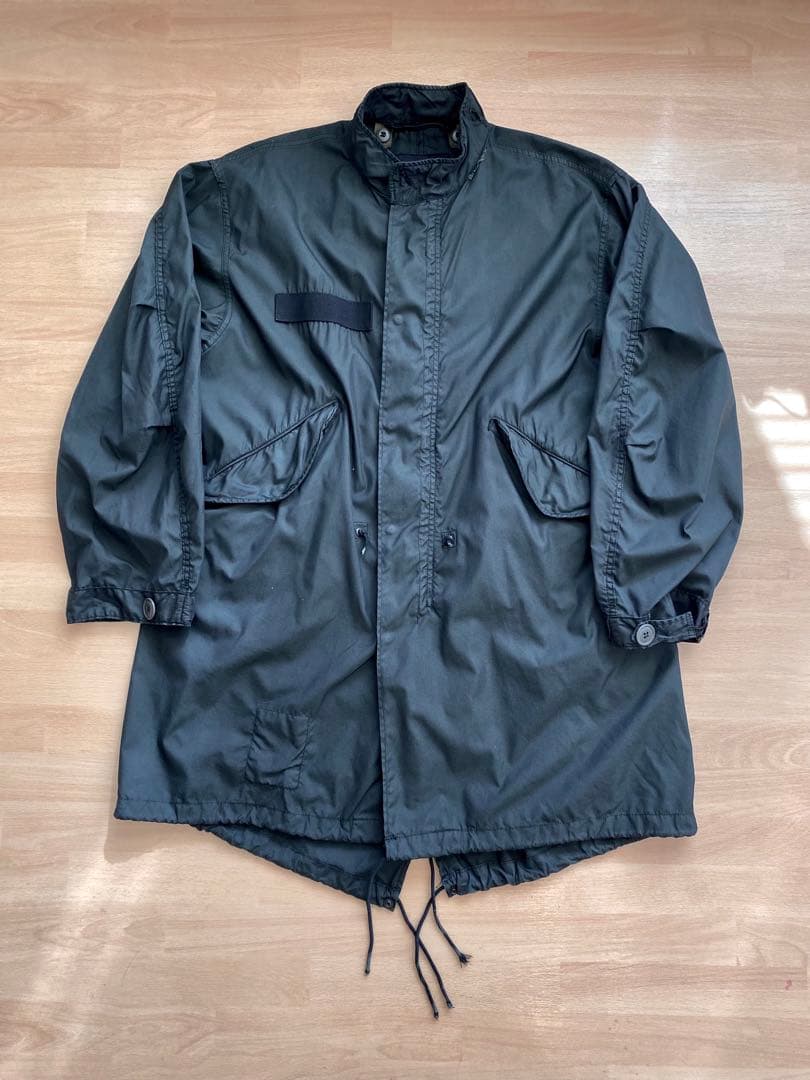 80s M-65 フィッシュテール 黒染め ブラック anytee ヴィンテージ