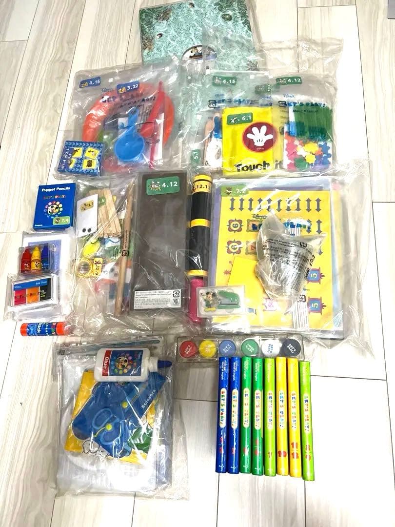 DWE レッツプレイ ほぼ未使用 無いものあり