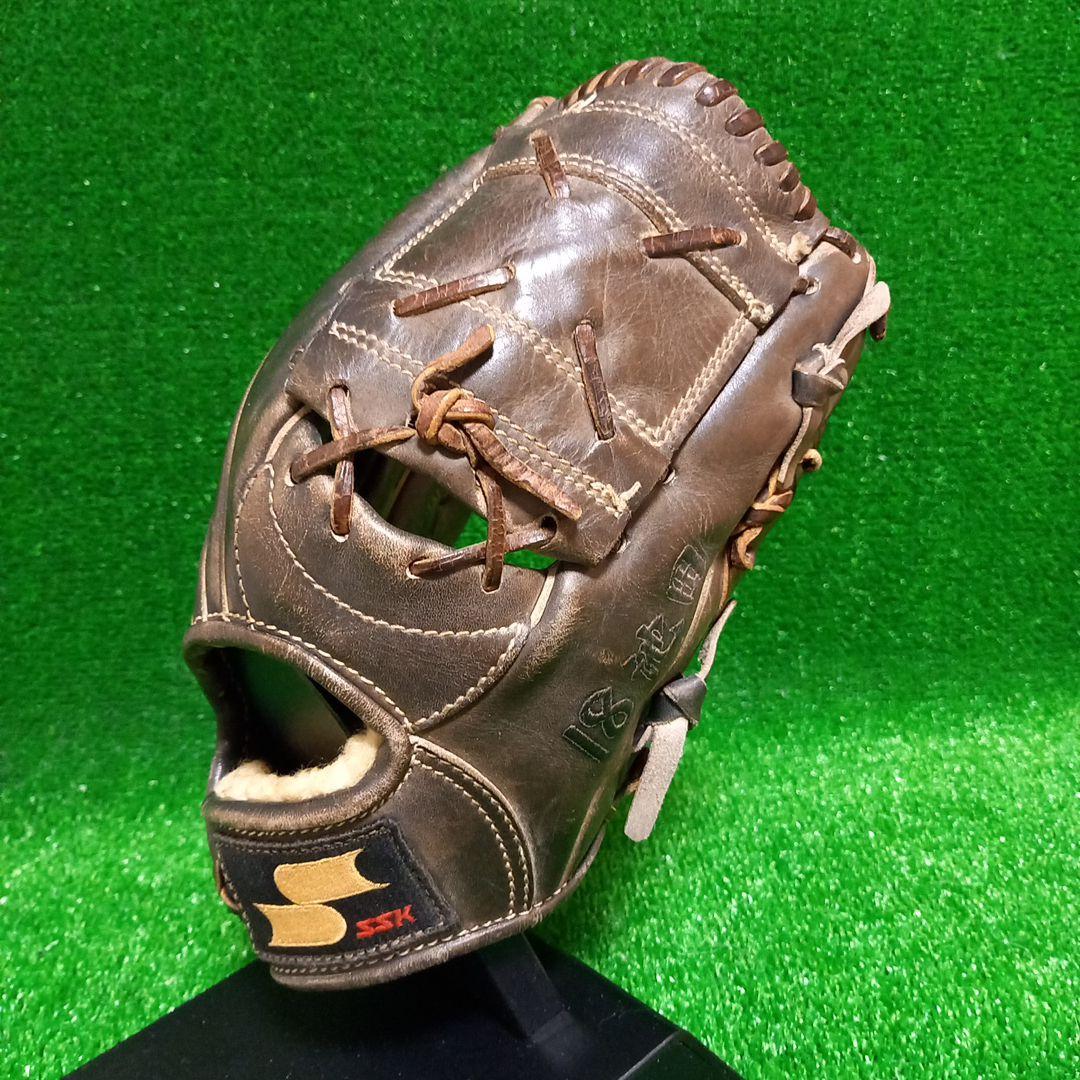SSK硬式グローブ阪神タイガース池田親興投手実使用