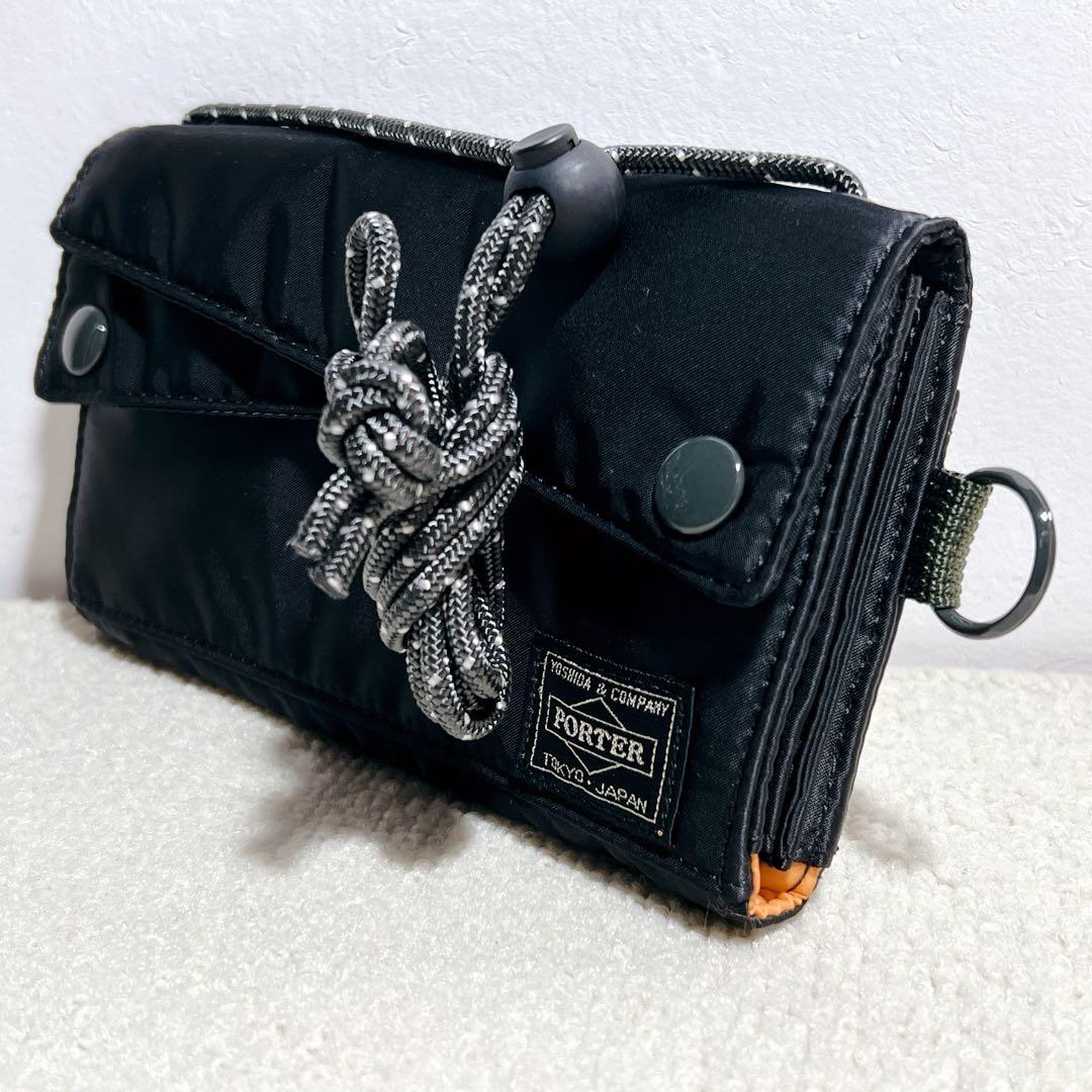 美品PORTER / PX TANKER SLING PURSE (L)ブラック