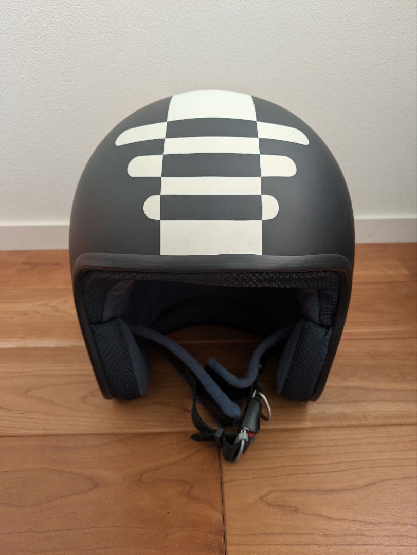 EMPORIOARMANI　ジェットヘルメット マットブラック　イタリア製未使用