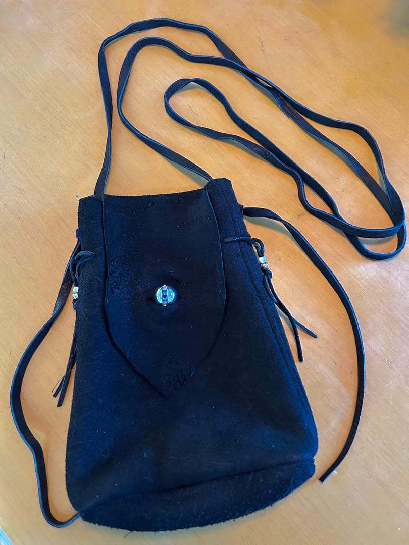 アンダーカバー　義眼　レザー　ポーチ　バッグ