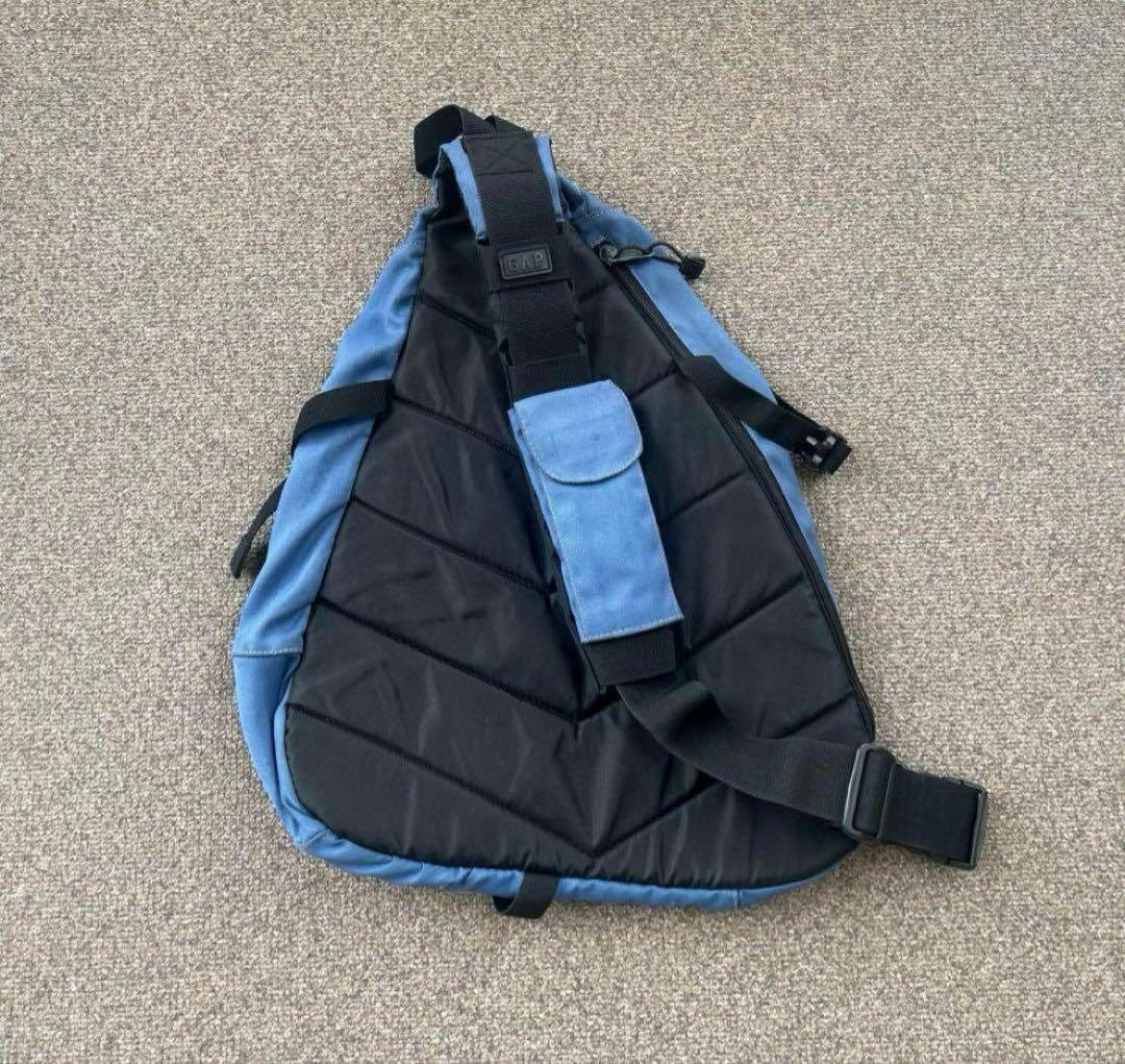 old gap ワンショルダーバッグ00s ブルー
