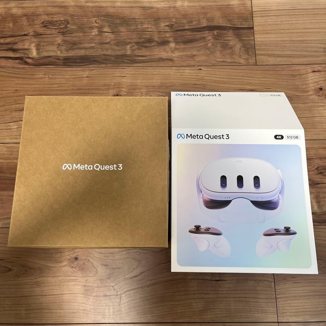 【美品】2025年8月23日購入品　 Quest 3 512GB