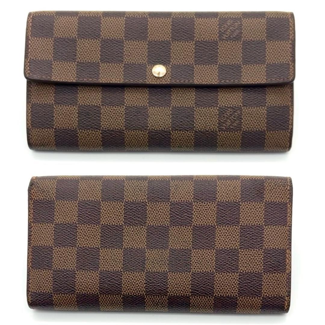 ルイヴィトン 長財布 ダミエ ポルトフォイユ サラ 10カード 男女兼用