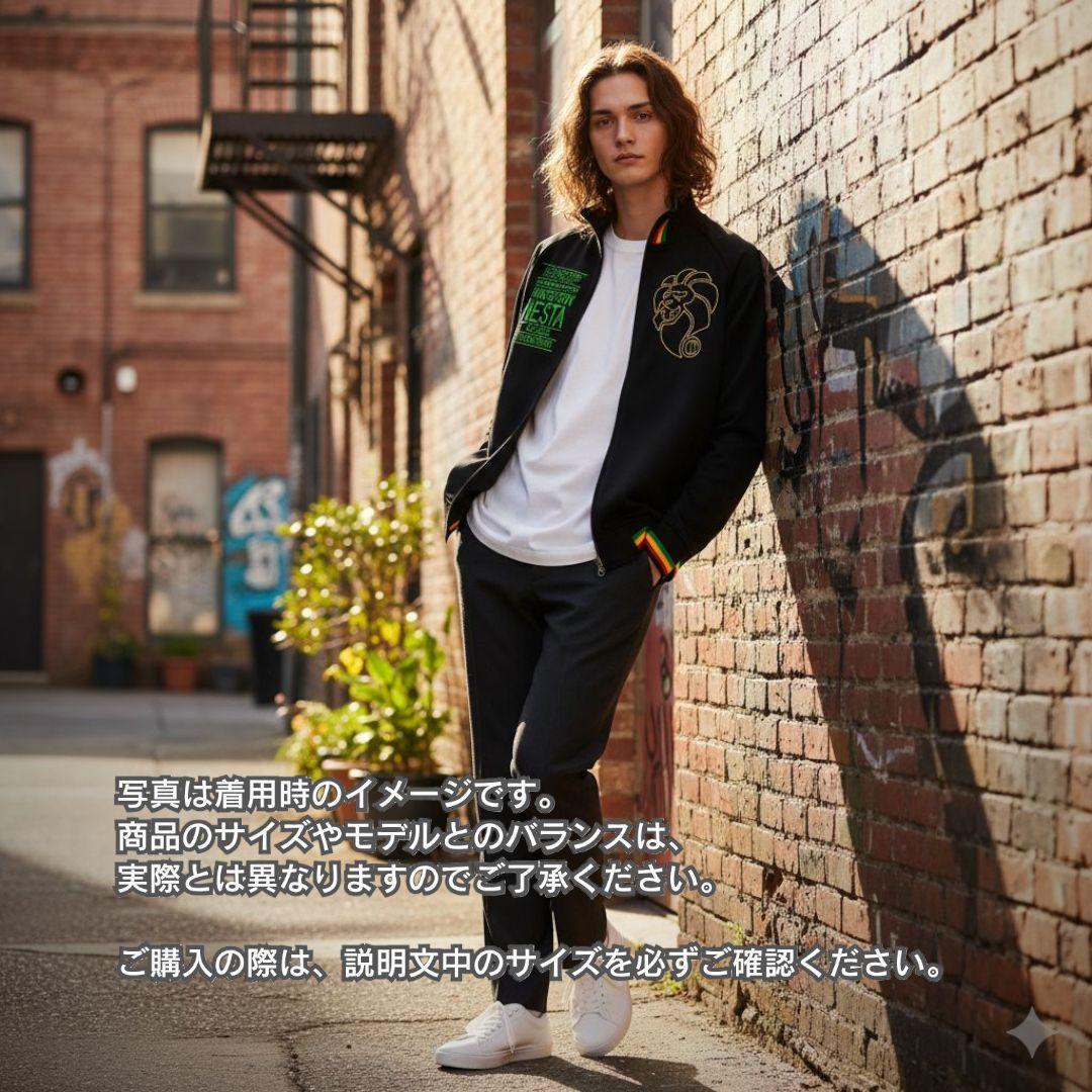 古着　トラックジャケット　NESTA　ネスタ　襟付き　刺繍　ビッグシルエット