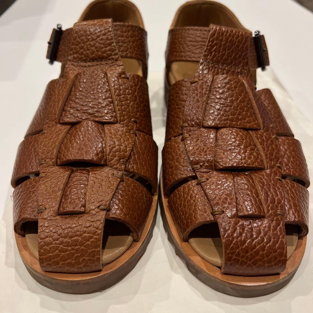 【近日削除】Paraboot（パラブーツ）　グレインレザー　グルカサンダル