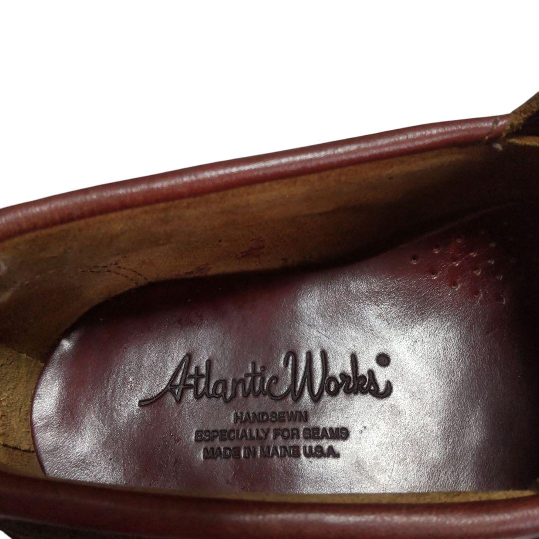 Atlantic Works×BEAMS Moccasin deckshoes