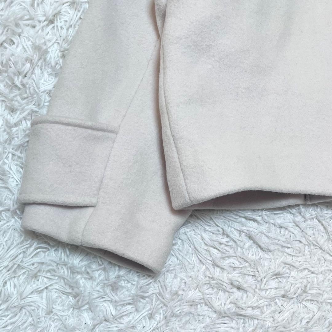 Lily Brown ダブルボタンショートコート 23AW アイボリー