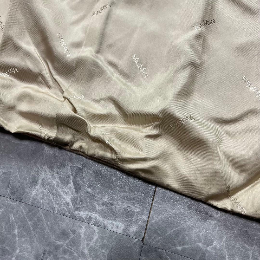 キャメル100%♡マックスマーラ　最高級白タグ　　ロングコート　ベージュ