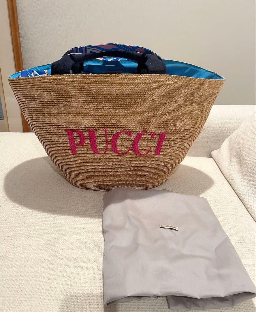 新品 エミリオプッチ　カゴバック