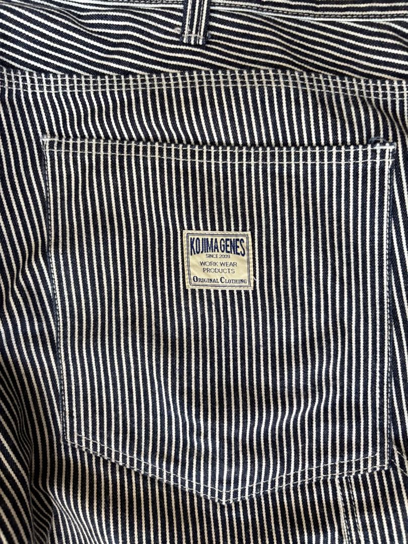 KOJIMA GENES 児島　ヒッコリーパンツ　42
