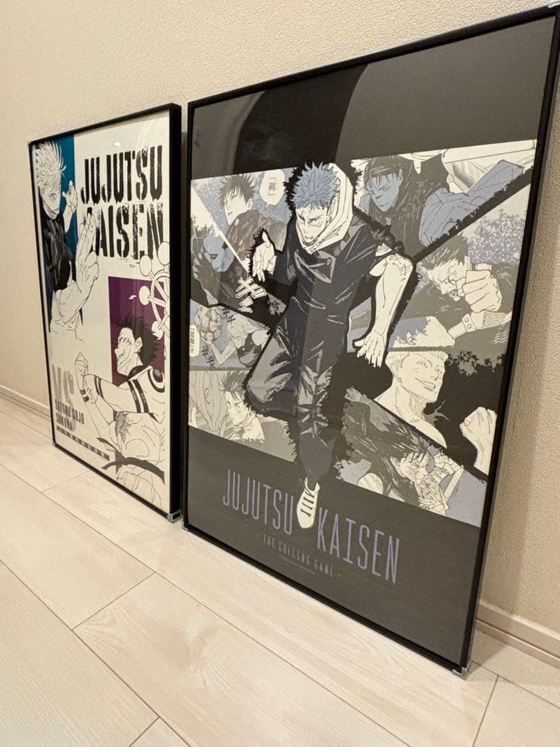 【呪術廻戦展】 呪術廻戦ポスター B2サイズ フレーム付き
