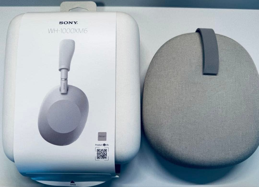 SONY WH1000-XM6 ヘッドホン プラチナシルバー