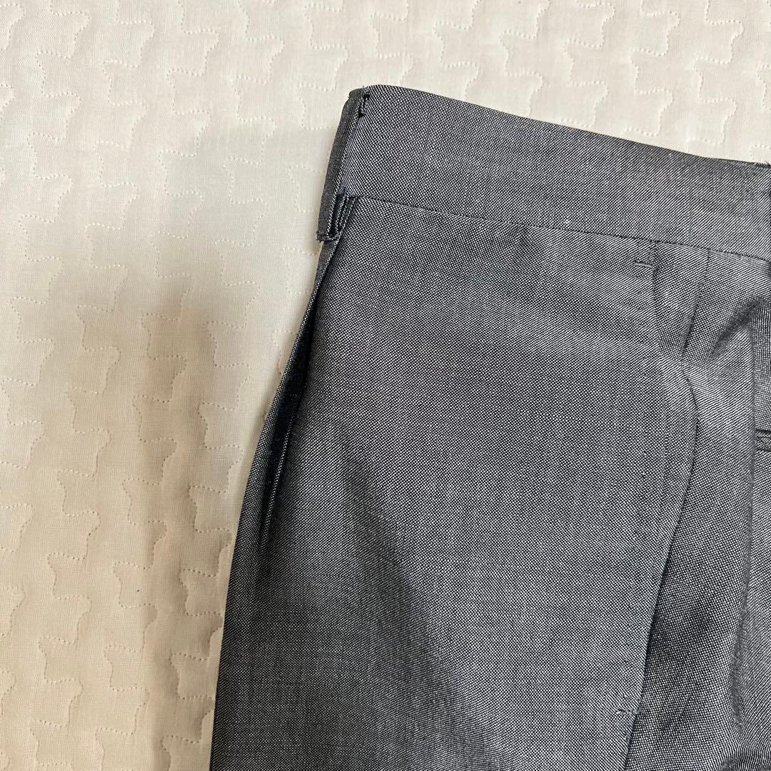 【美品】ブリッラペルイルグストDORMEUILスーパーブリオスーツグレー