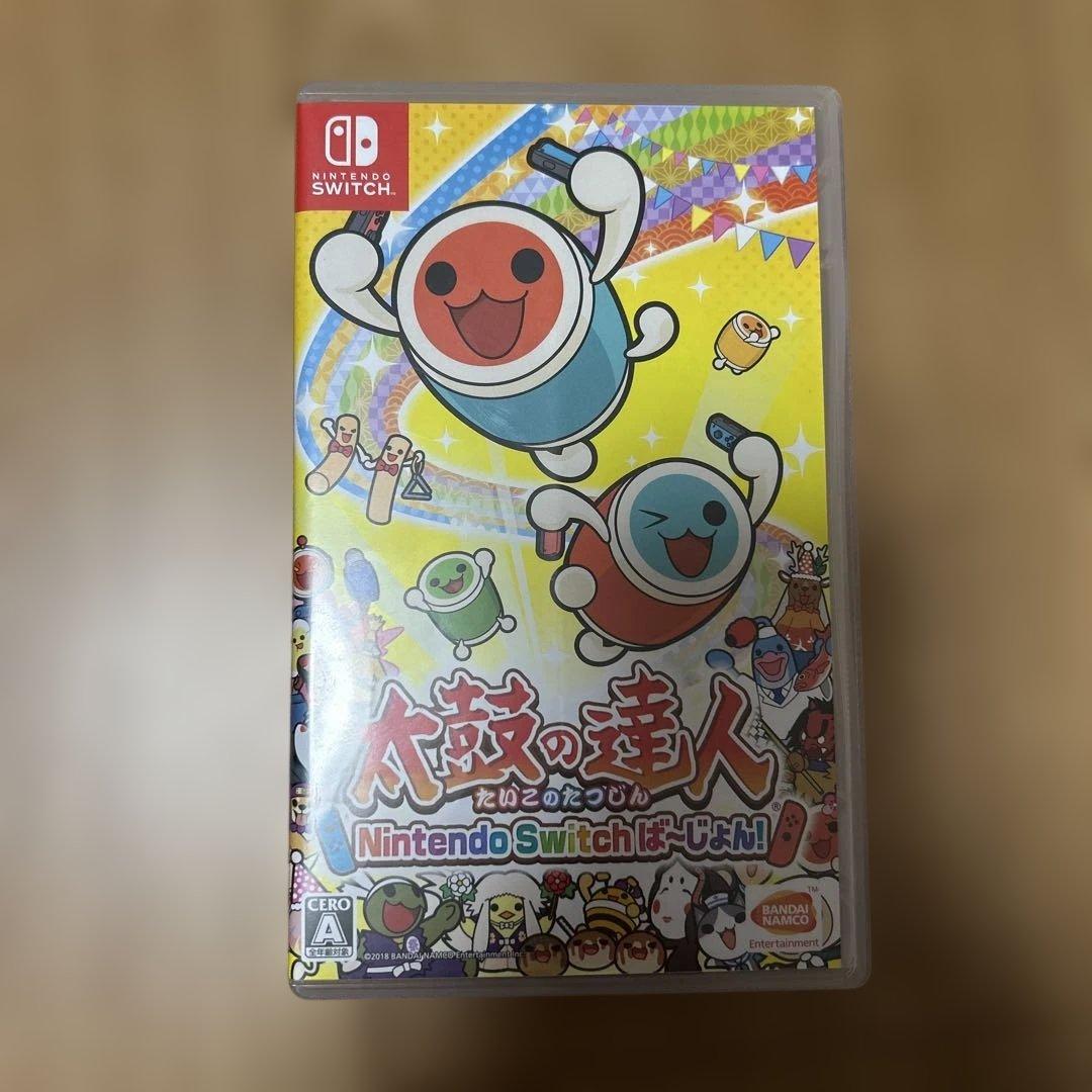 Switch 太鼓の達人 カセット 太鼓とバチ セット