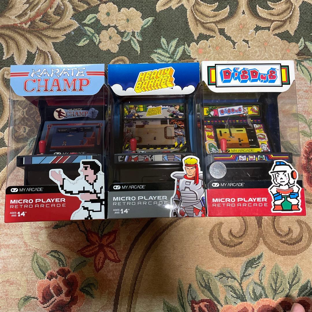 レトロアーケード◆ディグダグ・ヘビーバレル・空手道