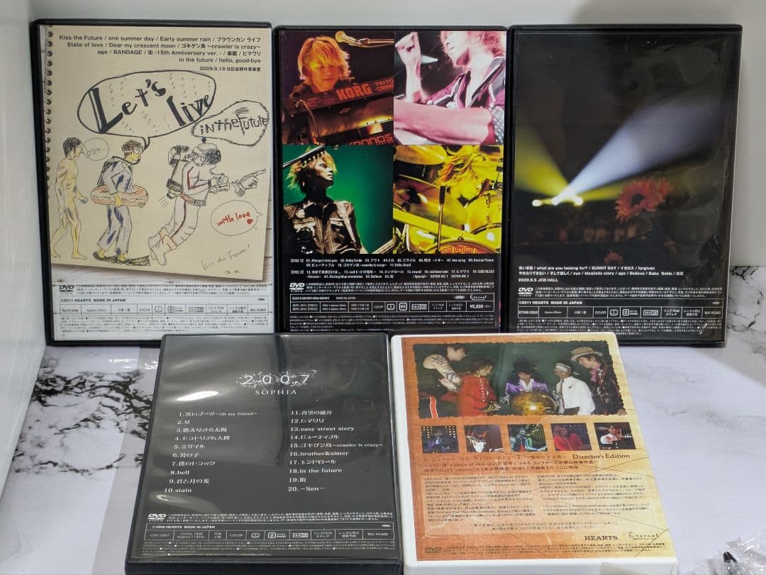 SOPHIA FC限定DVD 5枚セット