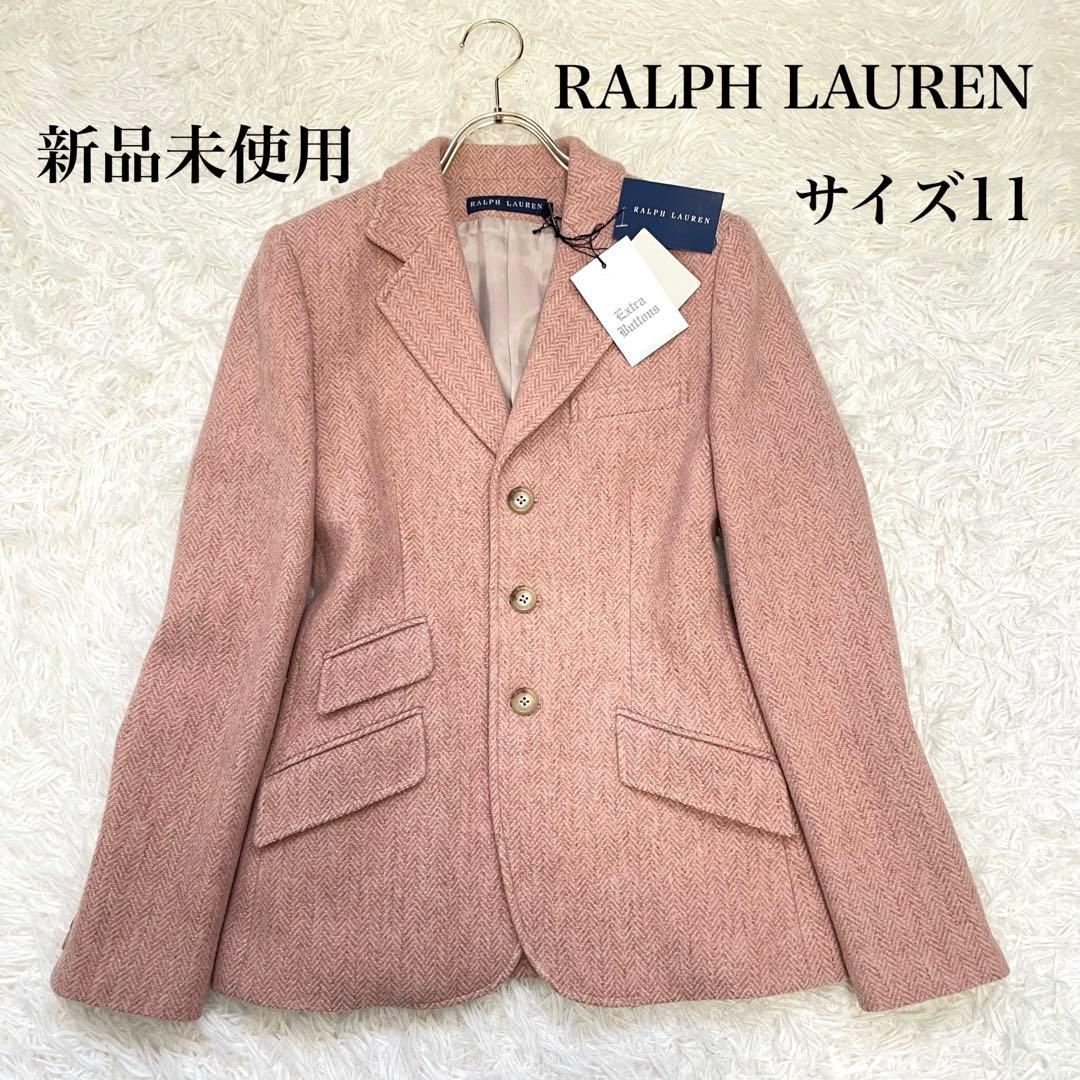 MIYABI☆ラルフローレン ツイードジャケット テーラード ピンク 11