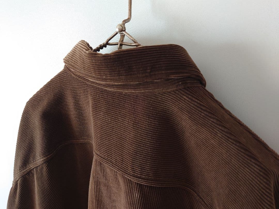 kaval カヴァル／shirt blouson (heavy corduroy