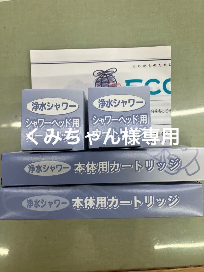 フリーサイエンス　 浄水シャワー カートリッジ ✖️2 新品　未使用