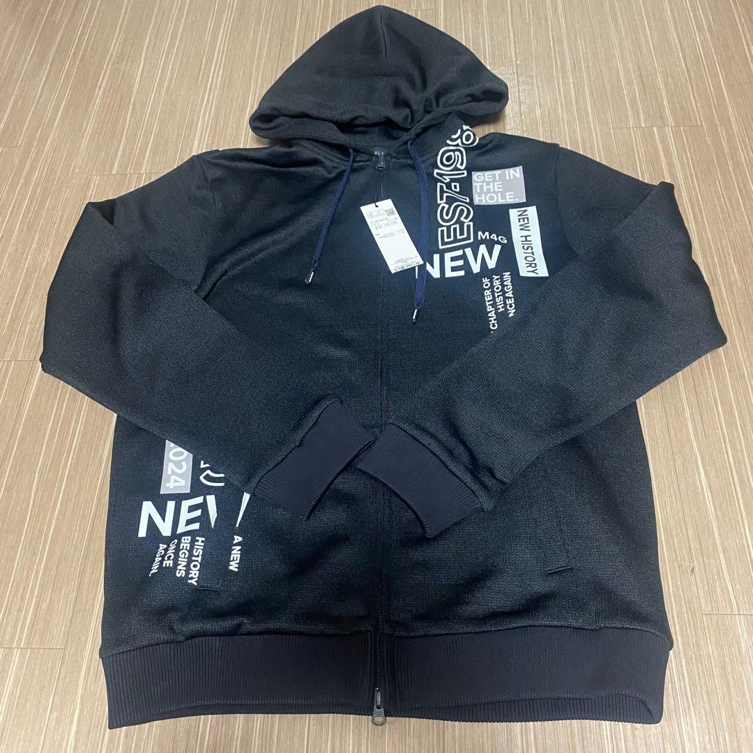 新品未使用タグ付き　パーリーゲイツ　フード付きフリースブルゾン　サイズLL