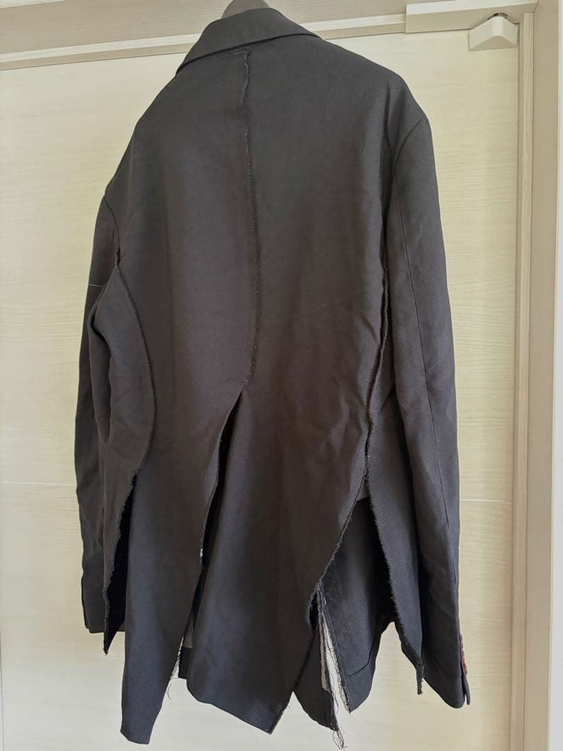 コムデギャルソンオムプリュス ポリ縮絨テーラードジャケット