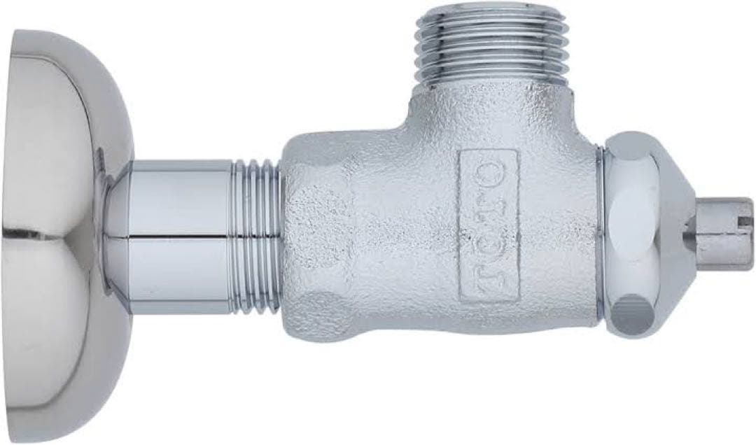 【未使用】TOTO 台付シングル混合水栓　TKWC35ESA 止水栓おまけ付き