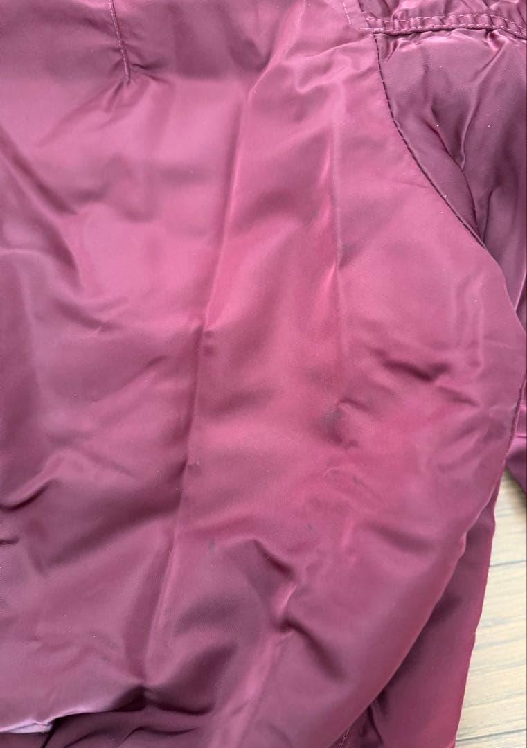 ALPHA社　90年代　MA-1 レプリカ　アメリカ製ワインレッドMサイズ