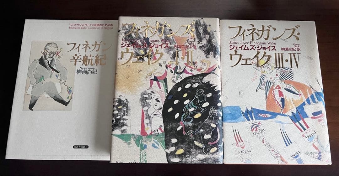 フィネガンズ・ウェイク I II Ⅲ Ⅳ 全2巻＋フィネガン辛航紀