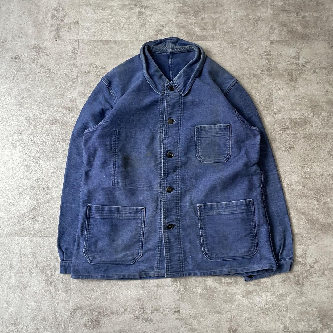 50s Dubure&Deverchere モールスキン フレンチワーク