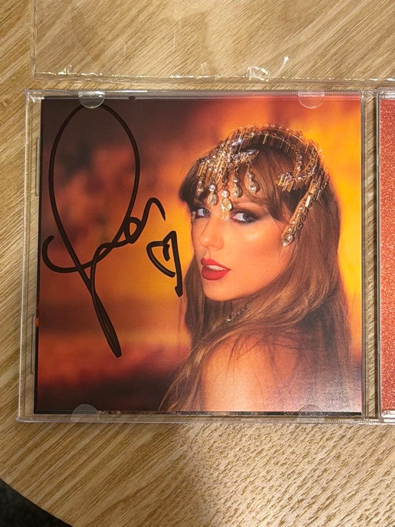 洋楽 THE LIFE OF A SHOWGIRL CD SIGNED PHOTO 1