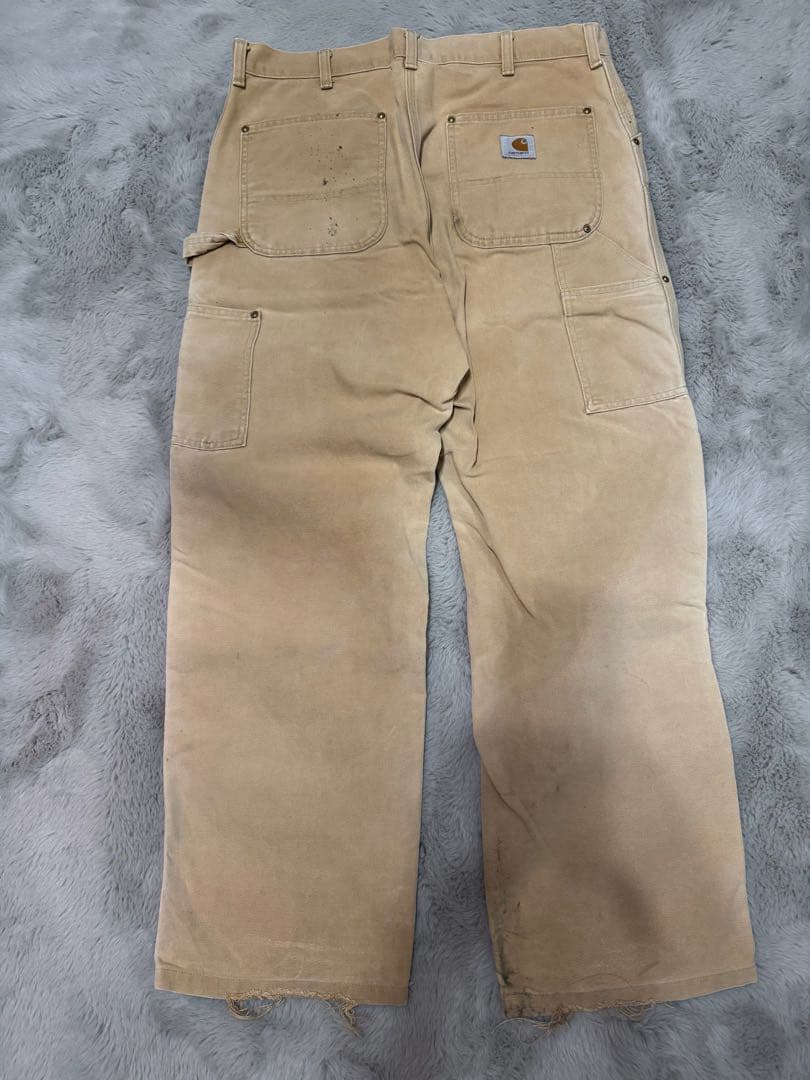 Carhartt ベージュ ダブルニー