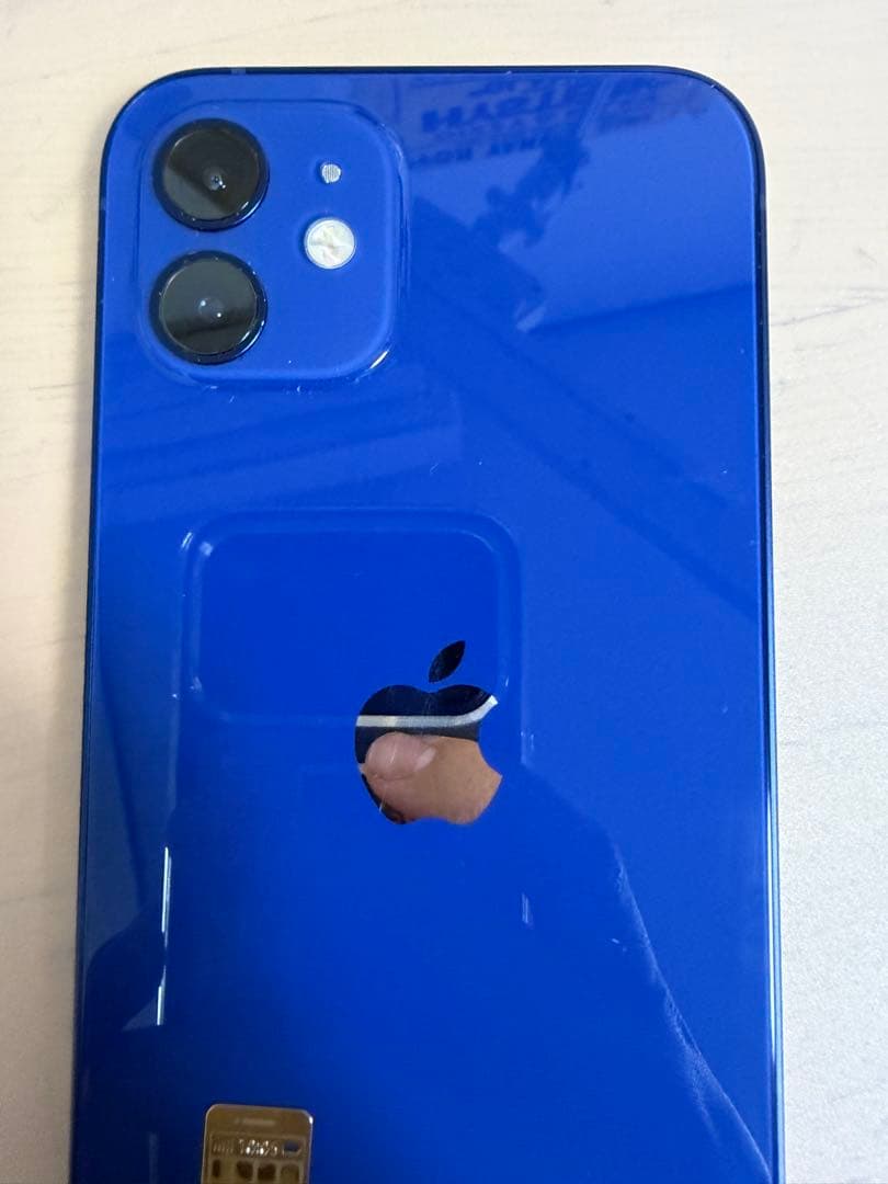 超美品Apple iPhone 12 ブルー 本体