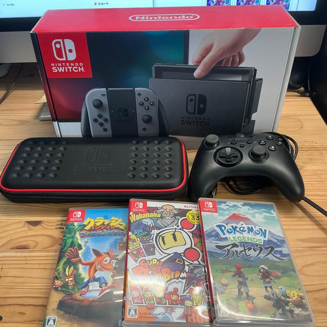 Nintendo Switch 本体（HAC-001 グレー）ソフト他フルセット
