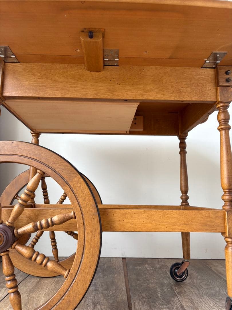 カリモク　バタフライ　ワゴン　トロリーワゴン　ヴィンテージ