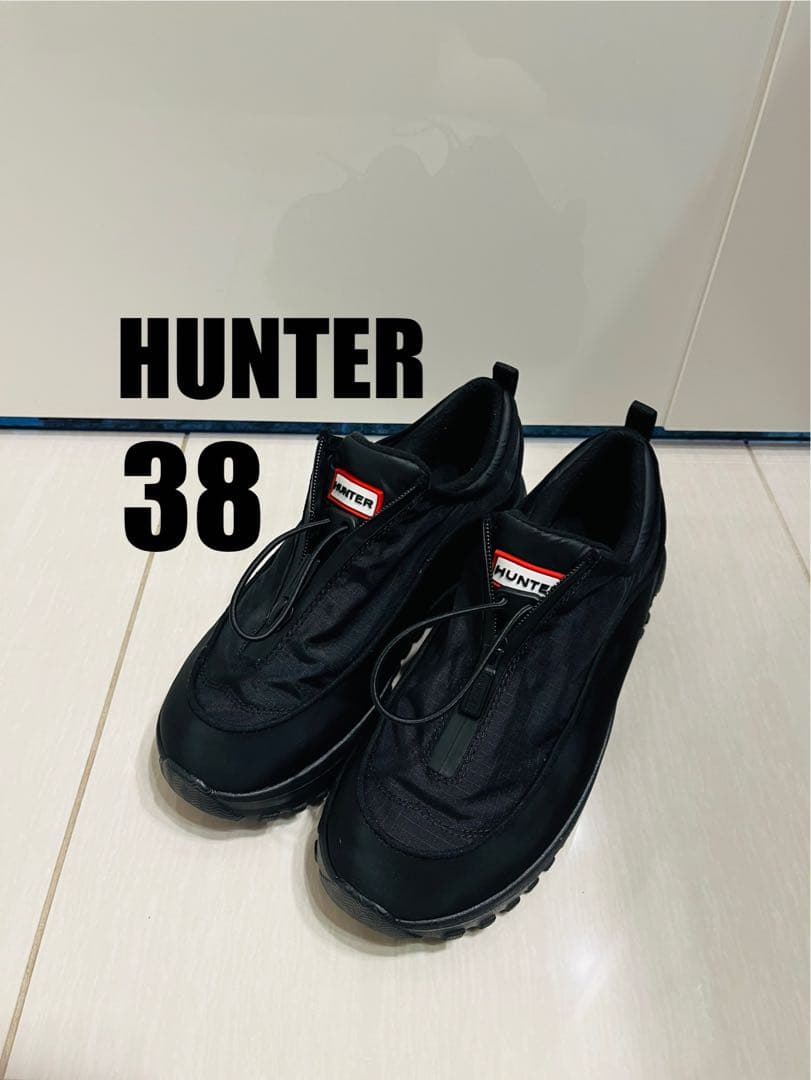 未使用★HUNTER ハンター　トラベルフロージップトレーナー３８