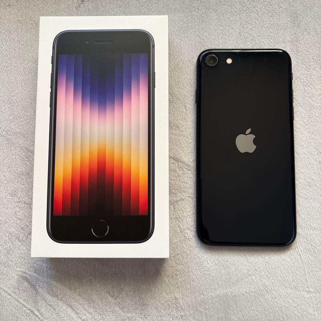 Apple iPhone SE (第3世代) ミッドナイトブラック 128G