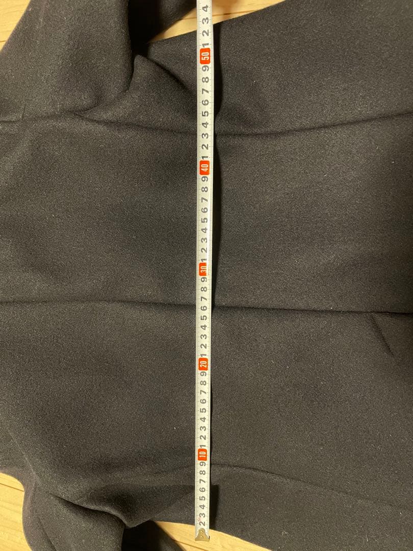 美品　ORCIVAL オーチバル　メルトン フード付きシングルコート　サイズ3