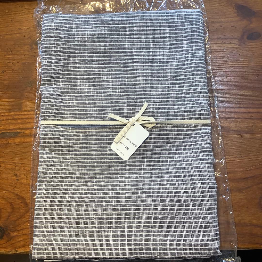 フォグリネンワーク　fog linen work テーブルクロス　グレー