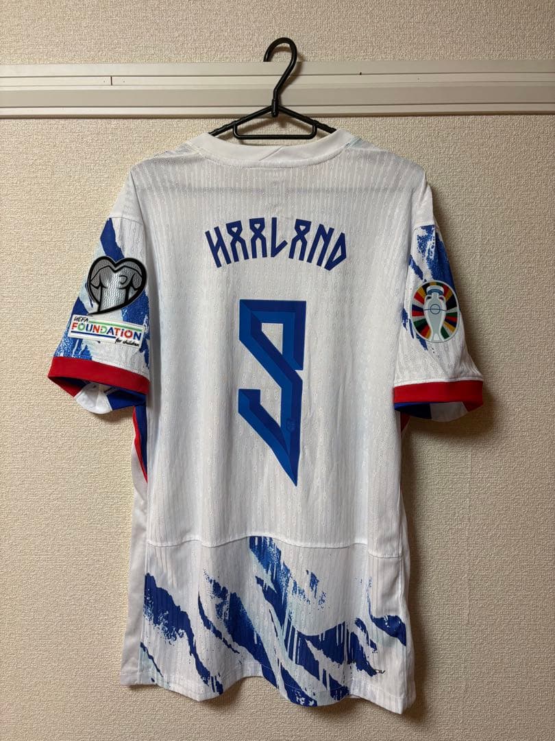 【超希少】 ハーランド ノルウェー代表 24/25 アウェイ XLサイズ