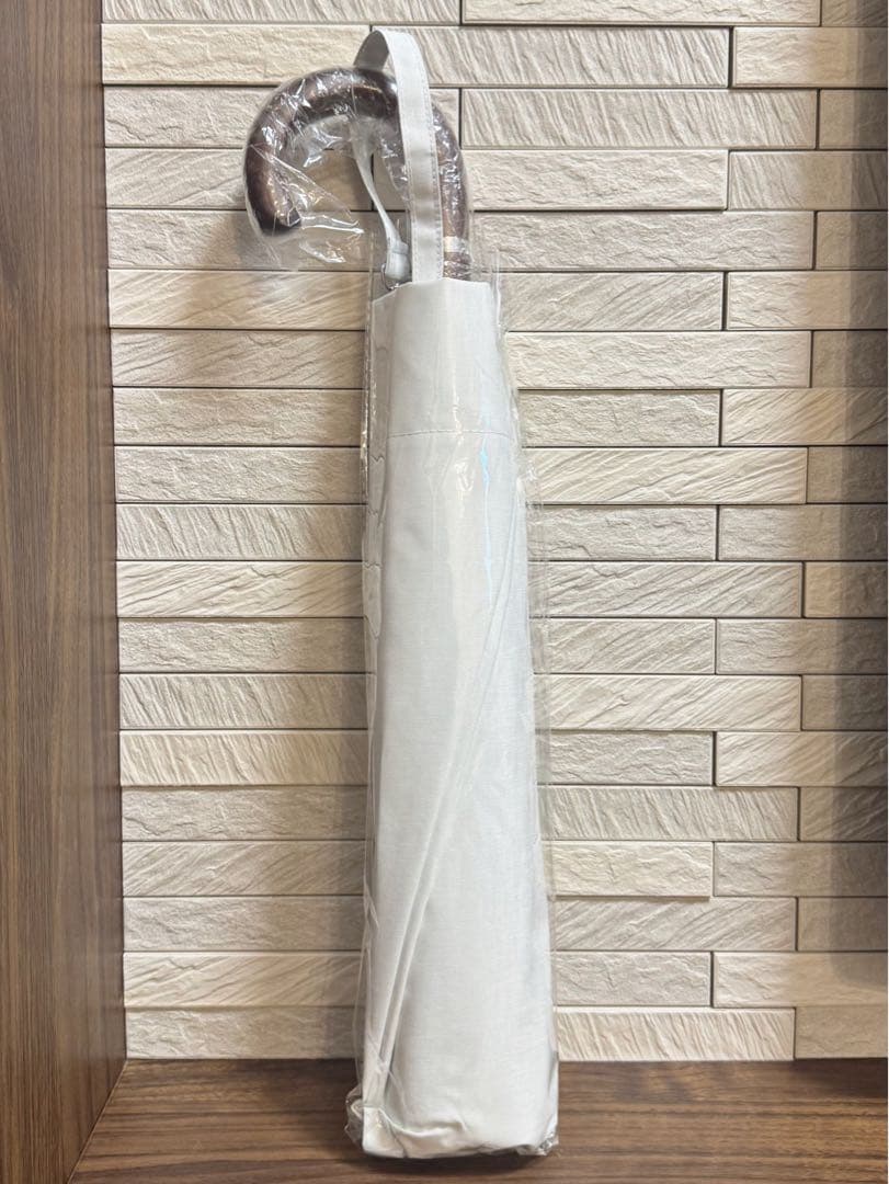 【新品・最高水準の日傘】COKAGE+木手元ジャンプ折 ホワイト