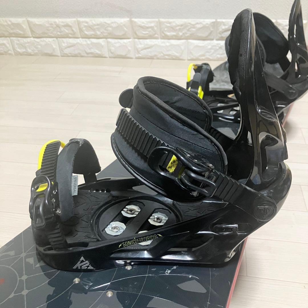 morrow CLUTCHモロー スノーボード152cm/k2 SONICバイン