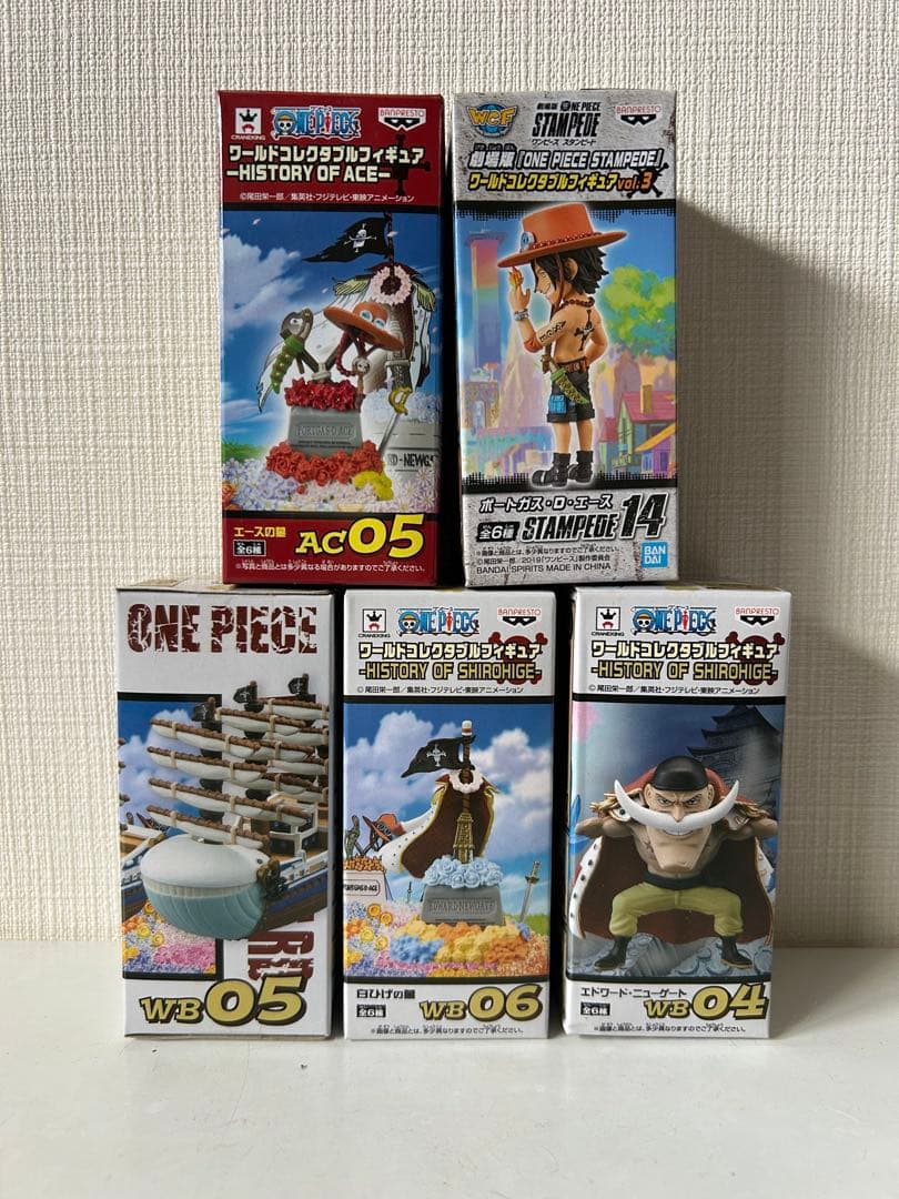 ONEPIECEワーコレフィギュア 白ひげ・エース