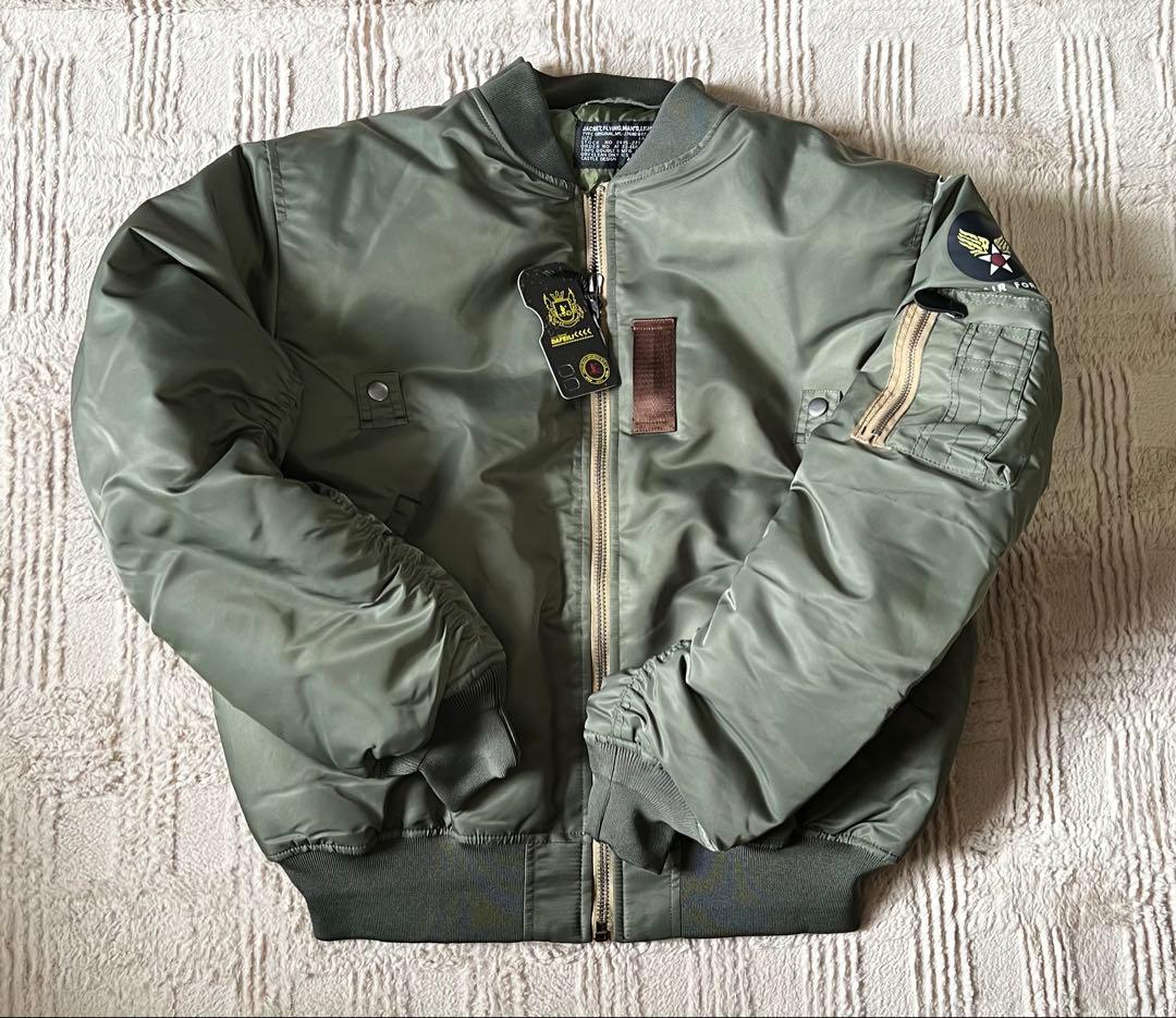 新品　U.S. AIR FORCE MA-1 ジャケット オリーブグリーン