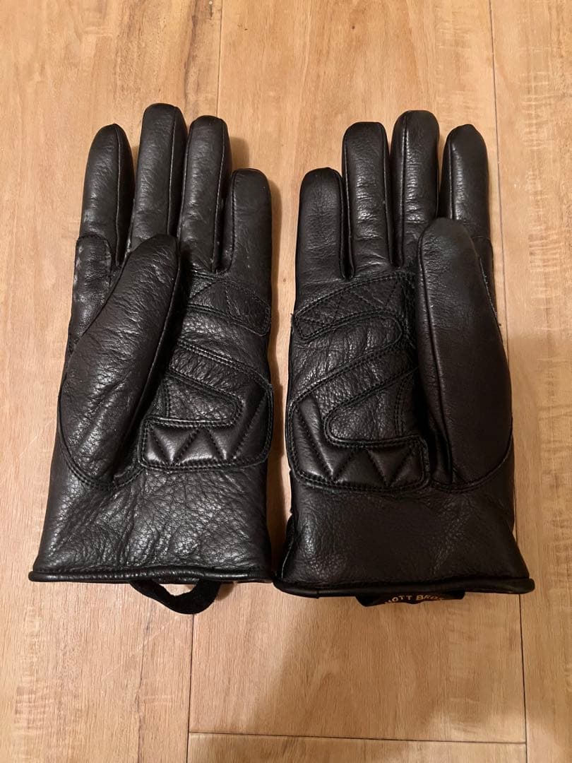 ショット　ワンスター　レザー ブラック グローブ Sサイズ　手袋　男女兼用