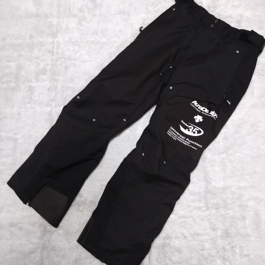 DESCENTE　スキーウェア　上下セット　XOとO　MOVESPORTS　黄黒