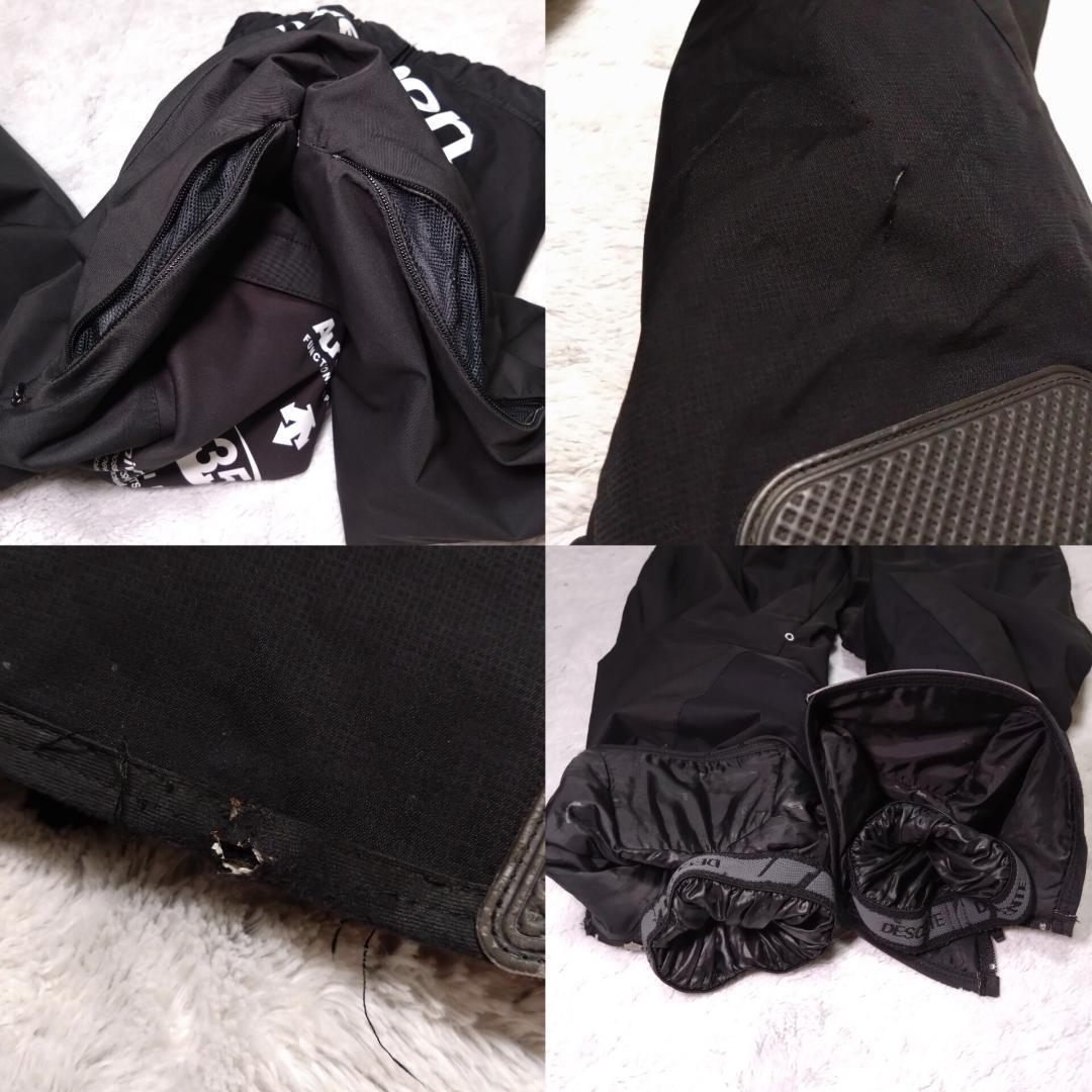 DESCENTE　スキーウェア　上下セット　XOとO　MOVESPORTS　黄黒